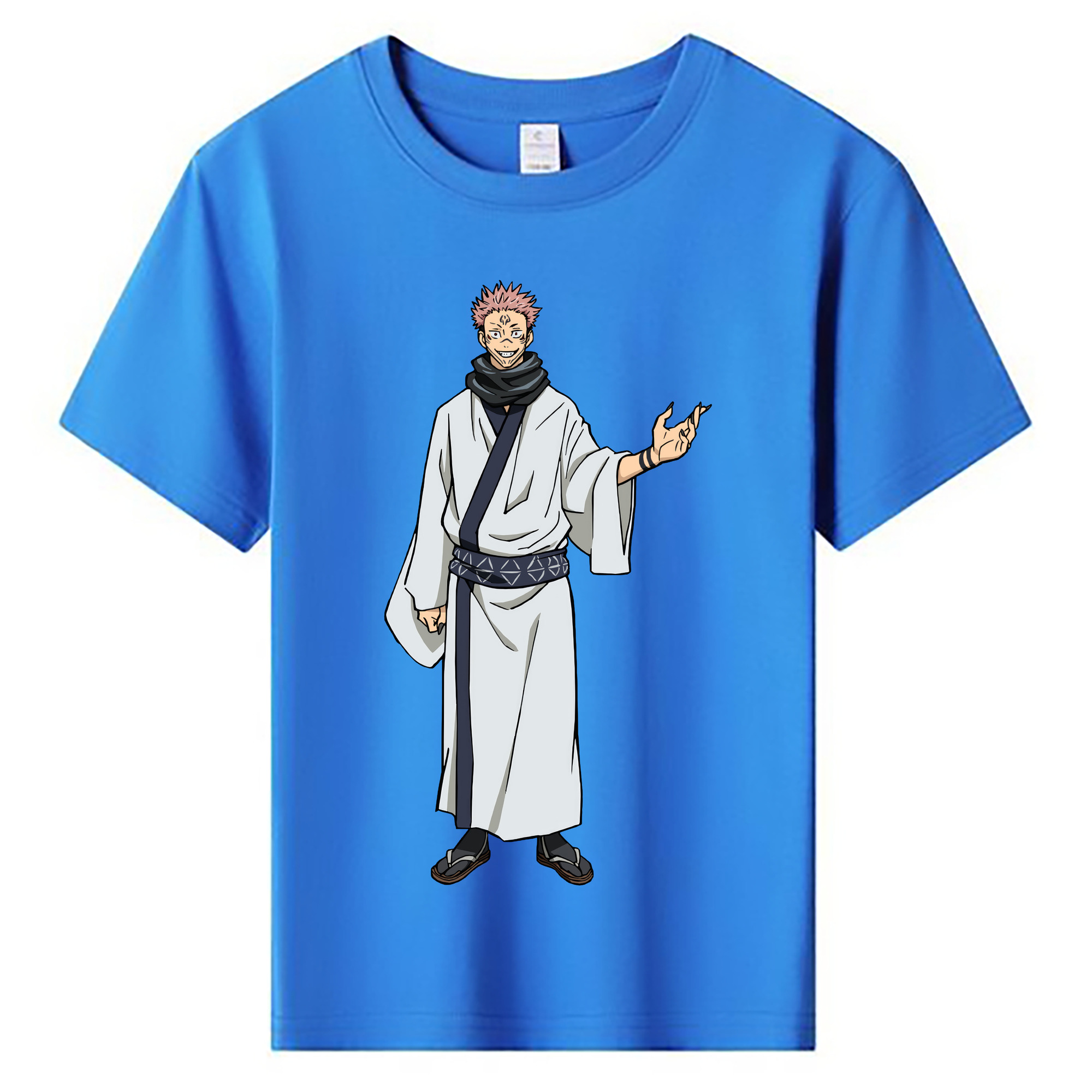 （画像用） 呪術廻戦 Jujutsu Kaisen 綿100％キッズTシャツ（フロントプリント）